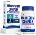 Magnesium Glycinate Complex 1000mg for Women and Men - 90 Capsules
